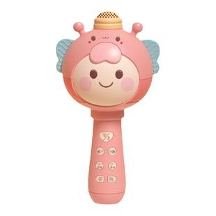 儿童话筒音响一体麦克风卡拉ok早教唱歌机宝宝男女孩玩具生日礼物