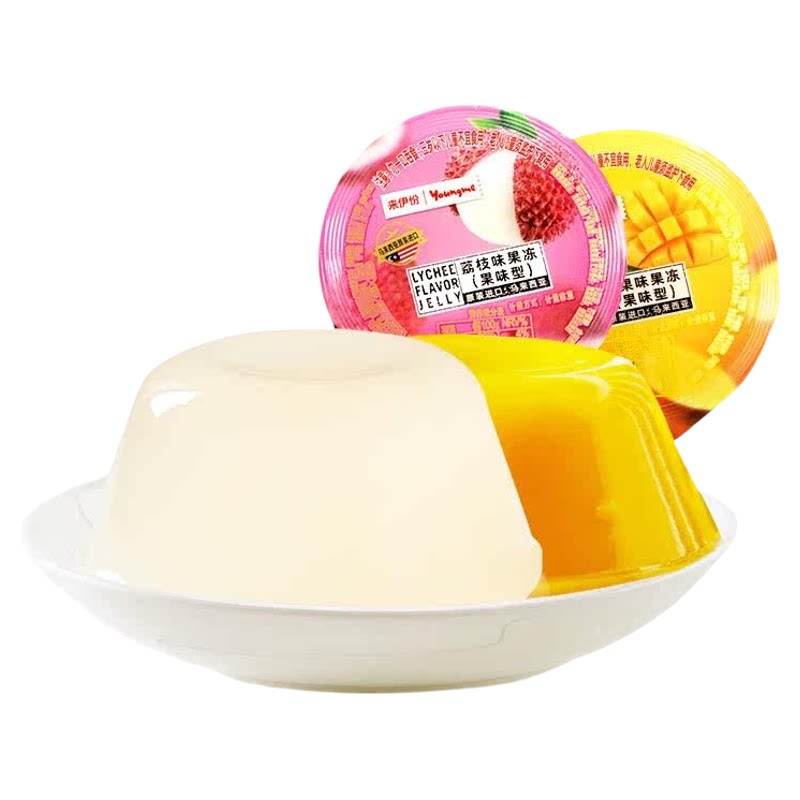 来伊份荔枝味果冻500g甜品