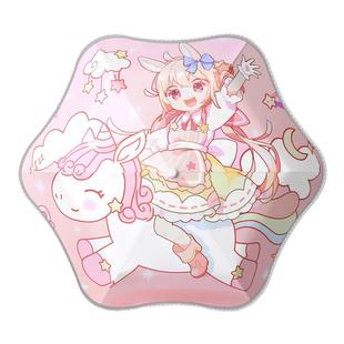 儿童雨伞全自动安全圆角男孩上学专用女生晴雨两用折叠遮阳伞定制