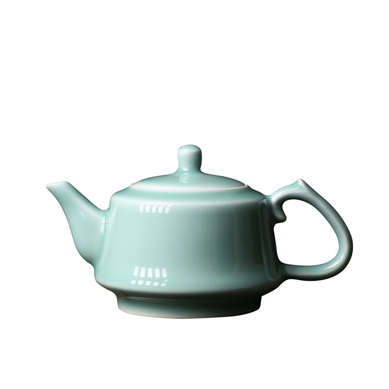 粉青陶瓷家用包邮茶壶