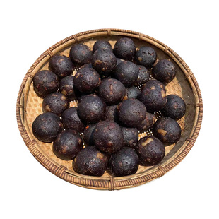 贵州美食特产风味猪血丸子160g农家香辣味血豆腐粑粑柴火烟熏丸子