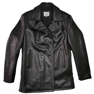 海军740皮大衣日系复古非schott(MOCCY BUCO, LANGLITZ,VANSON)