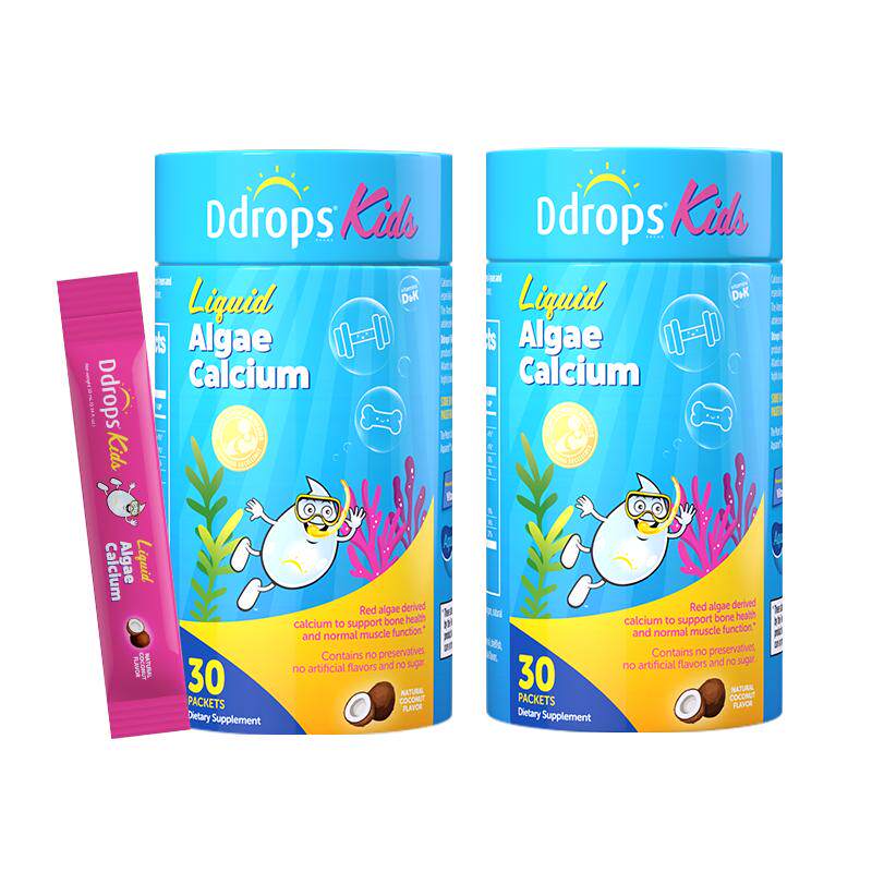 官方旗舰｜Ddrops海藻双钙钙镁锌