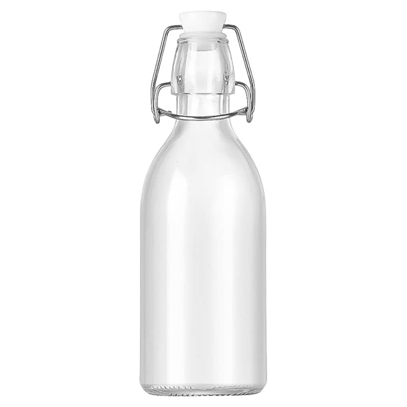 玻璃瓶酒瓶白酒冷萃食品级装酒容器密封洋酒果酒啤酒分装香油空瓶