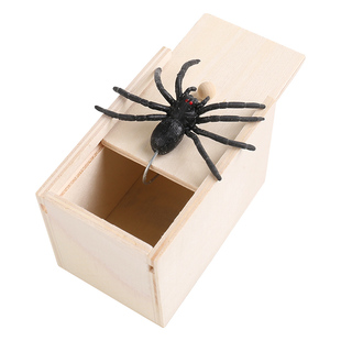 蜘蛛盒子恶作剧道具整人吓一跳解闷小玩意恶搞虫解压整蛊玩具儿童