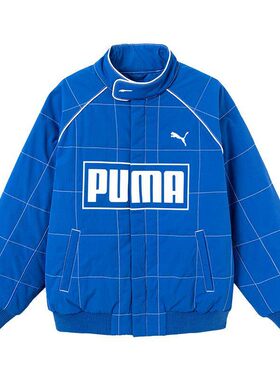 PUMA彪马男童羽绒服秋冬厚款夹克