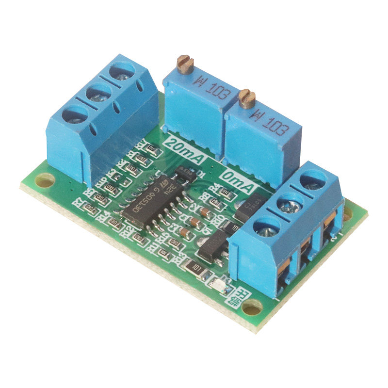 电位器/电压转电流0-5V10V转0-4-20mA转换板变送器模块信号发生器