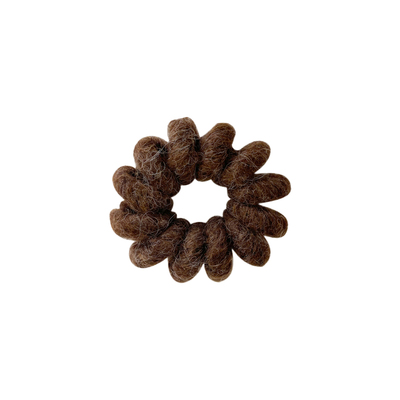 秋冬毛绒电话线发圈头绳2025新款