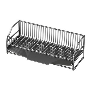 厨房置物架碗碟刀具沥水架小型窄款多功能碗筷碗盘餐具菜板收纳架