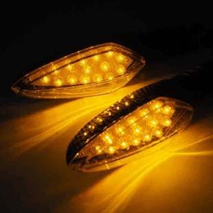 nk150 led 400 650nk地平线 方 春风配件 前后左右转向灯 摩托车