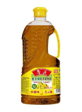 鲁花低芥酸非转基因菜籽油900ml