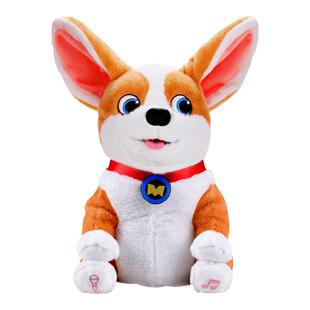 正版趣巢飞狗MOCO拍耳狗毛绒公仔会说话唱歌跳舞六一儿童智能玩偶