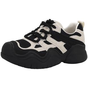 蜘蛛王女鞋老爹鞋春秋季新款舒适登山鞋丑萌复古户外休闲运动鞋