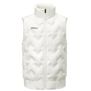 ATHLETA阿仕利塔女士羽绒背心马甲冬季鹅绒保暖休闲时尚羽绒服