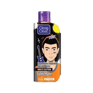 泰国CLEAN CLEAR可伶可俐男士泡沫洗面奶温和控油清洗脸水洁面露