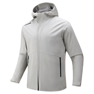 超级安踏男防泼水夹克商务通勤外套2026春休闲运动上衣152616611U