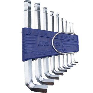 日本进口百利短头内六角扳手套装旗舰店工业级短款6角六棱工具TTR