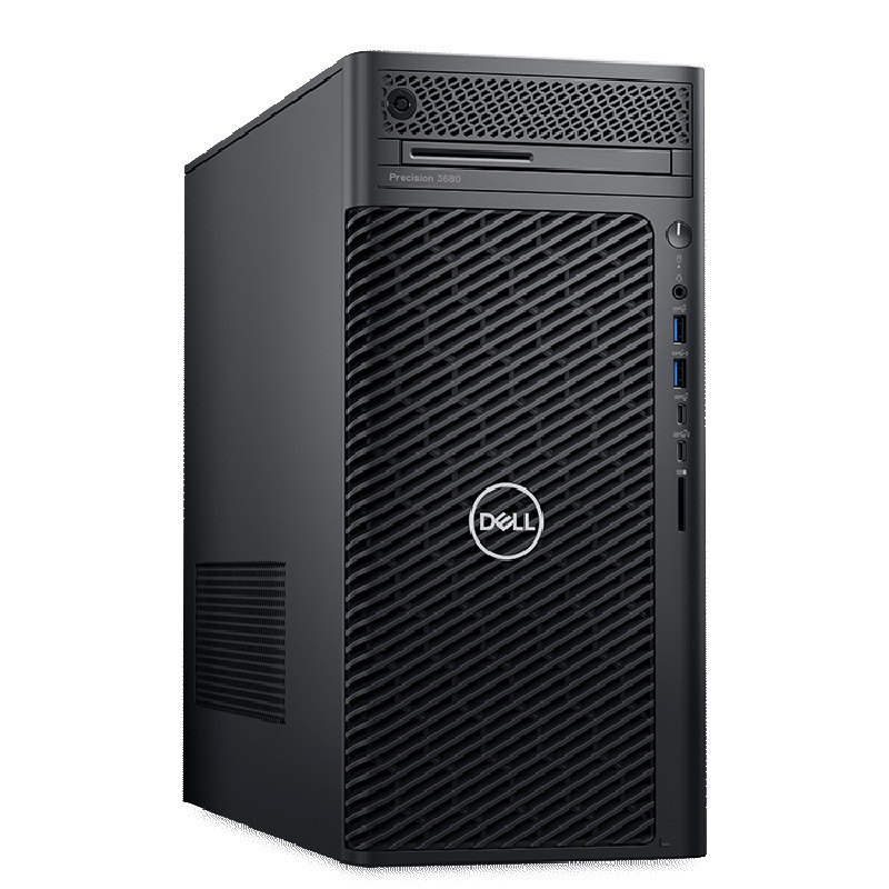 Dell戴尔工作站【官方授权】单路塔式图形服务器主机T3680/T3660/T640深度学习3D建模渲染AI设计本地部署