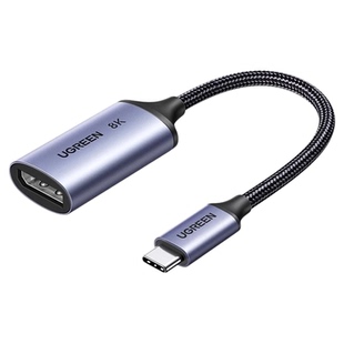 绿联Typec转DP1.4转接头8K适用MacBookM4mini华为mate70雷电4/3接口笔记本扩展外接4K母口显示器USBC拓展坞