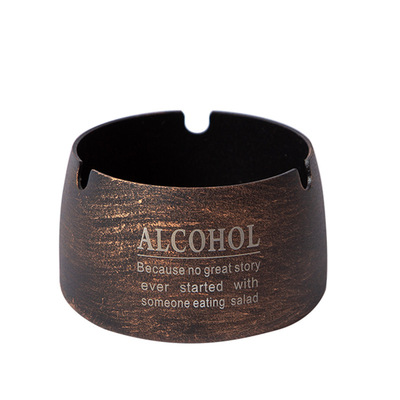 烟灰缸创意ins个性ktv家用不锈钢