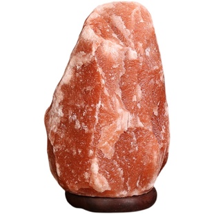 喜马拉雅矿盐灯台灯卧室床头灯岩盐水晶灯岩盐灯招财灯氛围小夜灯