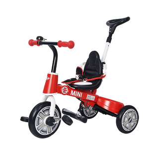 星辉德国宝马MINI折叠儿童三轮车童车宝宝脚踏车滑行骑行全新正品