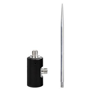 DIY车载短波天线野外架设底座 户外架设天线便捷 铝合金材质