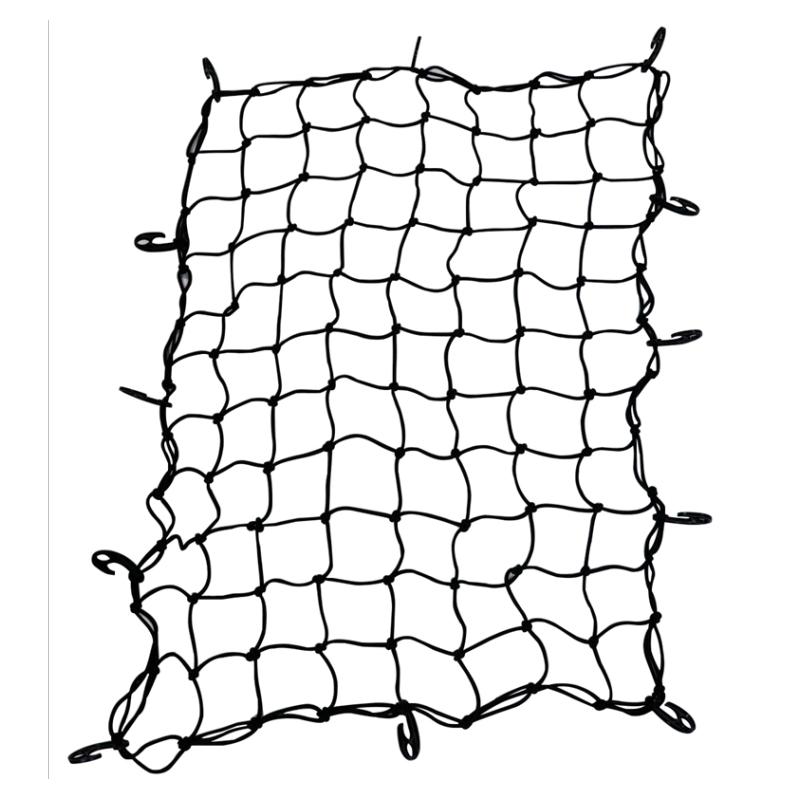 自驾游SUV越野车顶框绑带行李架网兜皮卡车厢拉紧弹力网绳固定网