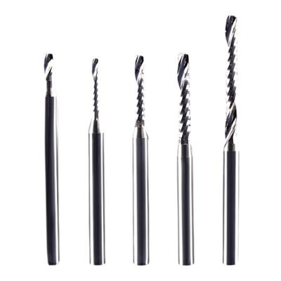 威特钨钢3.175mm单刃螺旋铣刀