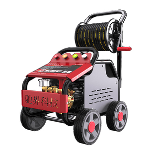 洗车机高压水枪洗地机清洗机超强力水泵大功率增压工业商用级专用