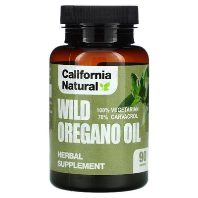 California Natural野生牛至油胶囊天然牛至油