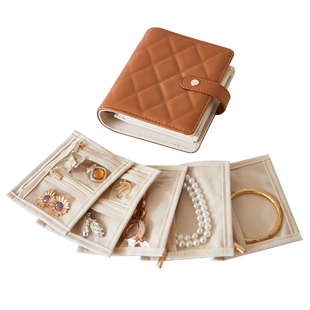 首饰收纳册活页旅行随身便携防氧化神器黄金饰品专用收纳包袋密封