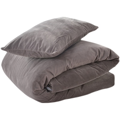 定做牛奶绒儿童双人加厚被套