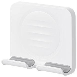 浴室手机架壁挂式墙面免打孔折叠平板支架放置架可调节墙壁置物架