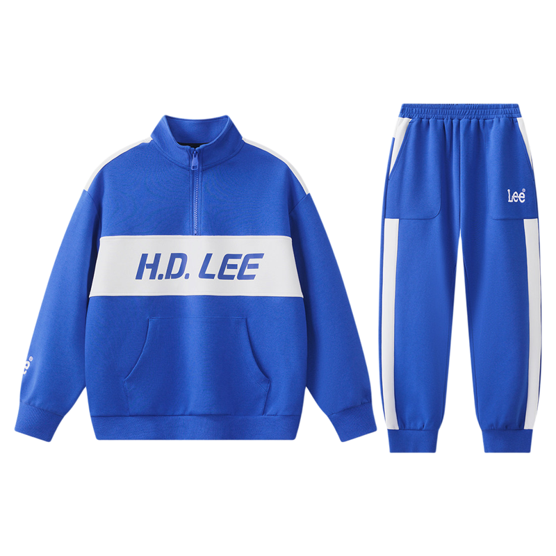 Leekids秋冬保暖中大童两件套