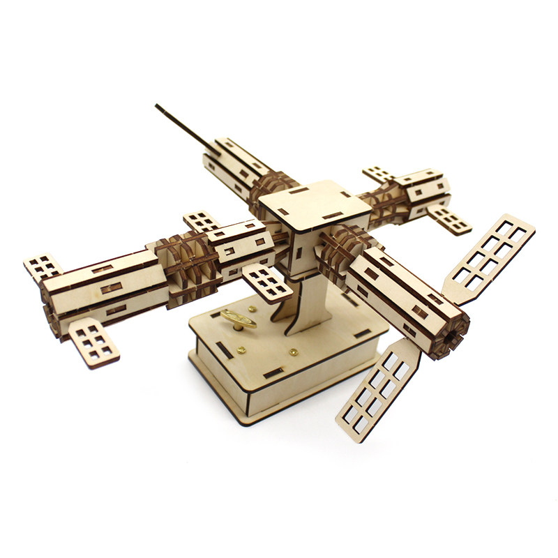 科技小制作空间站航天模型