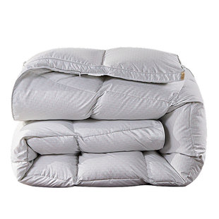 富安娜鹅绒被95白鹅绒保暖冬厚被芯加厚冬被1.5m床冬季被褥1.8m床