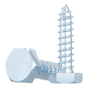 镀锌外六角自攻螺丝粗牙六角头木螺丝加长自攻螺钉M6M8M10M12M16