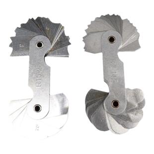 弹簧钢半径规样板R规弧度规量规R1-6.5/7-14.5/15-25-50/52-100