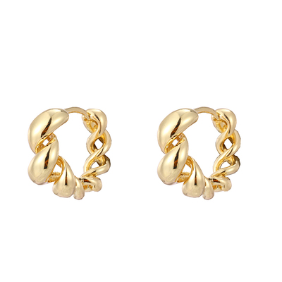 FromSheep麻花高级感冷淡风耳圈