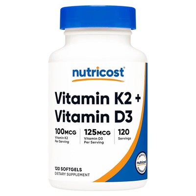 美国Nutricost维生素K2D3胶囊