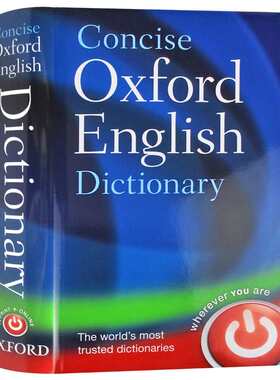 牛津简明英语词典 英文原版 精装字典 Concise Oxford English Dictionary 英文版原版书籍 进口英语工具书