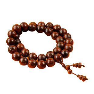 28星宿36雷手持手串念珠天然雷击木雷击枣木桃木流珠保真道珠雷击