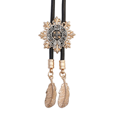 复古风十字架波洛领带领结配饰