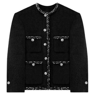 经典圆苏力羊毛小香长款/短款