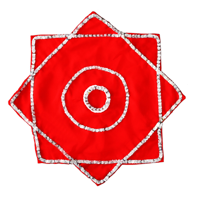 考级手绢花广场舞加厚内圈