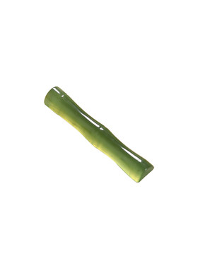 合三舍岫玉竹节笔搁书画创意笔架