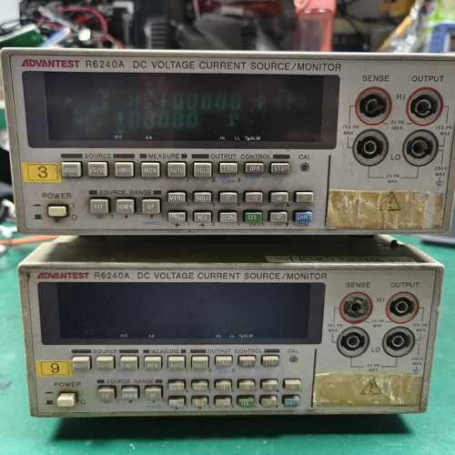 询价ADVANEST爱德万R6240A数字源表 ，所示，