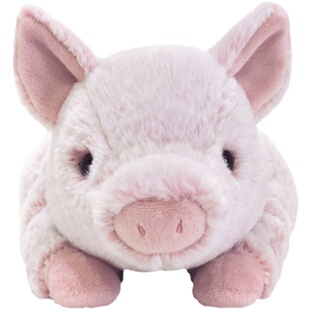 sunlemon可爱仿真猪玩偶小猪毛绒娃娃儿童安抚睡觉抱礼物生日公仔