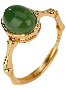 和田碧玉戒指本月新品限时优惠